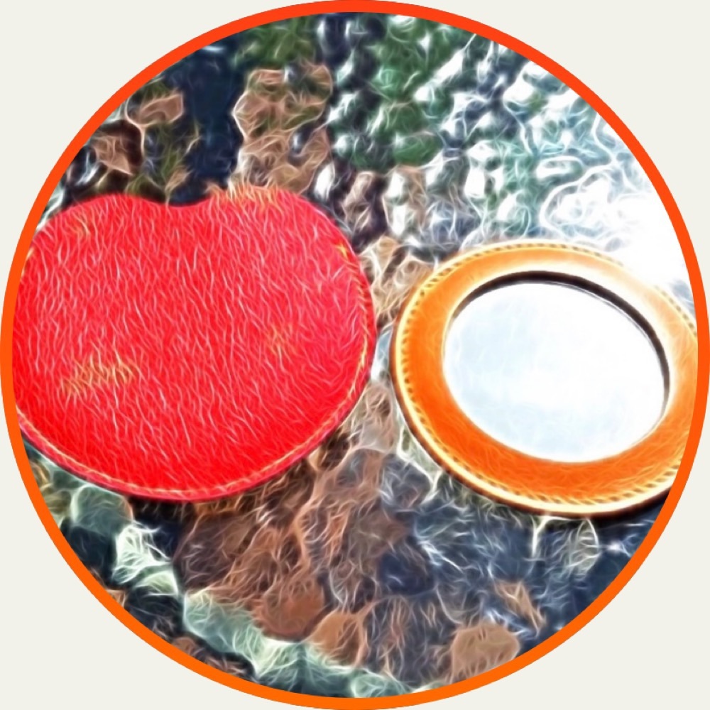 SPANISH Leather Mirror and Case